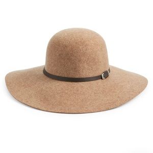 Womens Felted Wool Floppy Hat